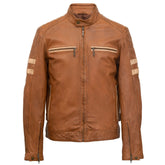 Becket Men's Tan Leather Jacket