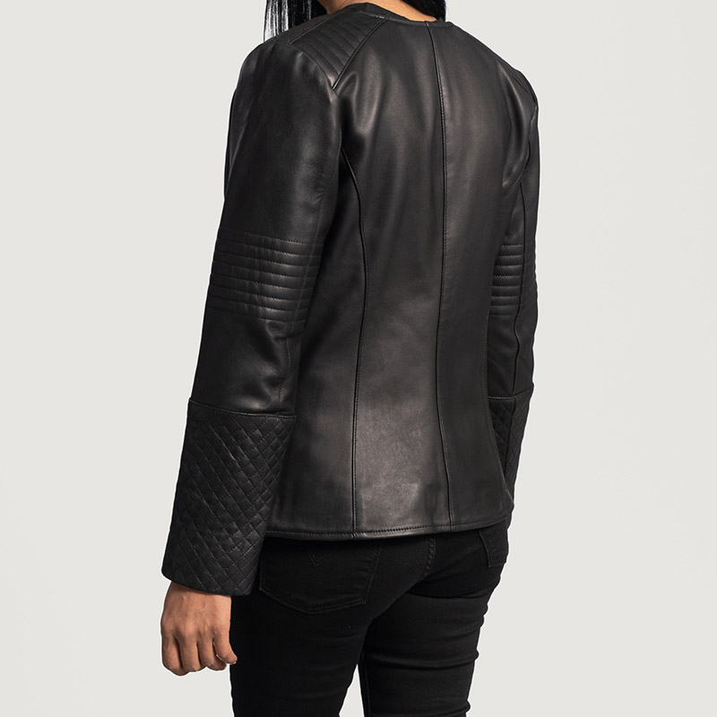 Women’s-Classic-Quilted-Real-Leather-Jacket-open-back