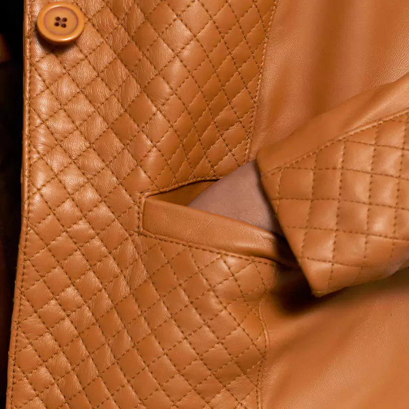 Women’s+Cora+Quilted+Brown+Leather+Blazer+Close-Up-9-1664366112761