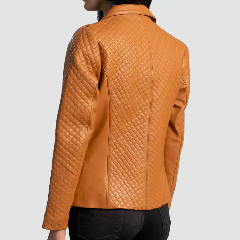 Women’s+Cora+Quilted+Brown+Leather+Blazer+Tilted+Back-8-1664366101030
