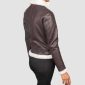 Women Sheril Leather Aviator Jacket