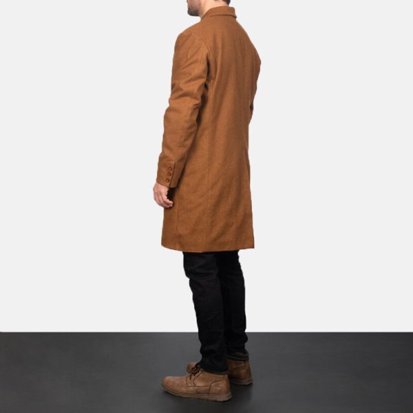 Men's New Breasted Trench Coat With Multi Colors